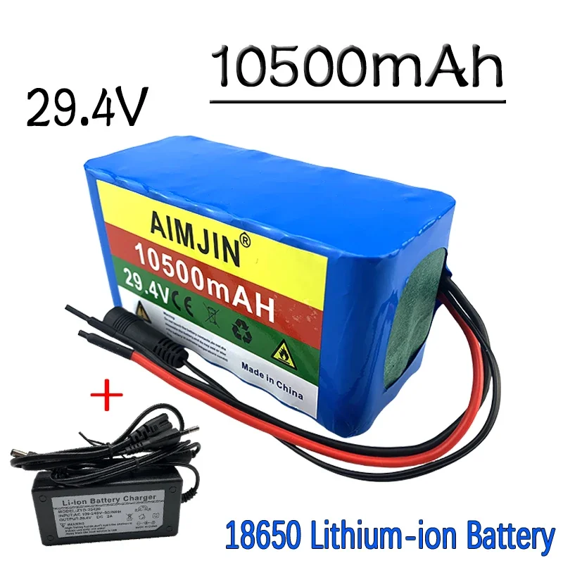 

7S3P 29.4V 10500mAh 18650 Battery Lithium Ion Battery For transportation equipment Outdoor Power Supplies etc