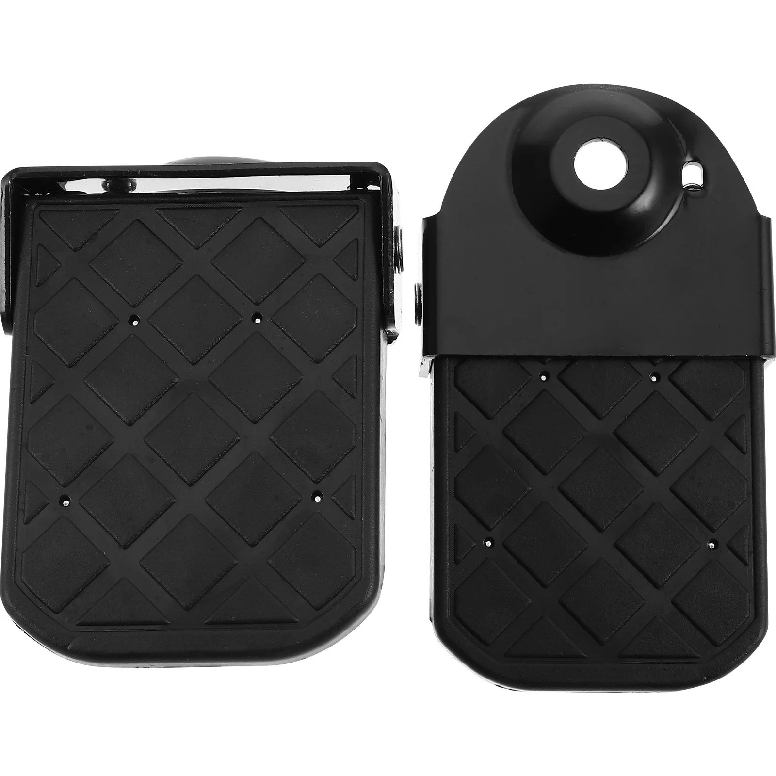

1Pair Electric Bikes Foot Pedals Foldable Rear Wheel Footrest for Passenger Atv Motorcycle Universal Fit Floorboard Pedals