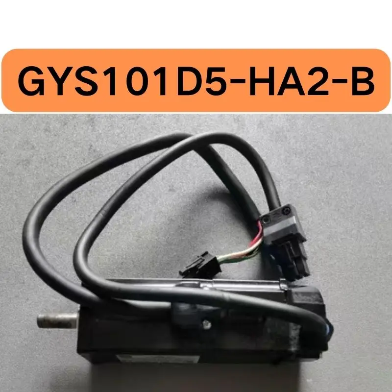 

Second hand GYS101D5-HA2-B 100W servo motor tested OK with intact function