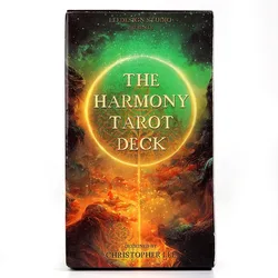 10.3*6cm The Harmony Tarot Deck 78 Uniquely Design Tarot Cards Created By Harmonizing The Two Worlds of AI and Human Creativity