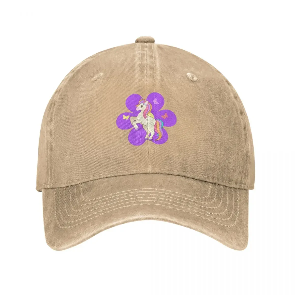 Unicorn and Butterflies Baseball Cap foam party Hat Beach Bag Hat Luxury Brand Cosplay Trucker Hats For Men Women's