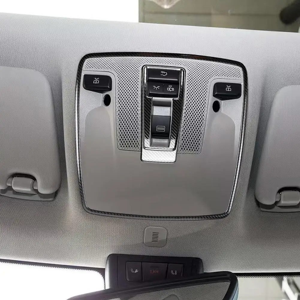 سيارة القراءة ضوء الإطار الزخرفية تقليم لمرسيدس لبنز القراءة ضوء الإطار تقليم اكسسوارات السيارات الديكور L8C9 #3