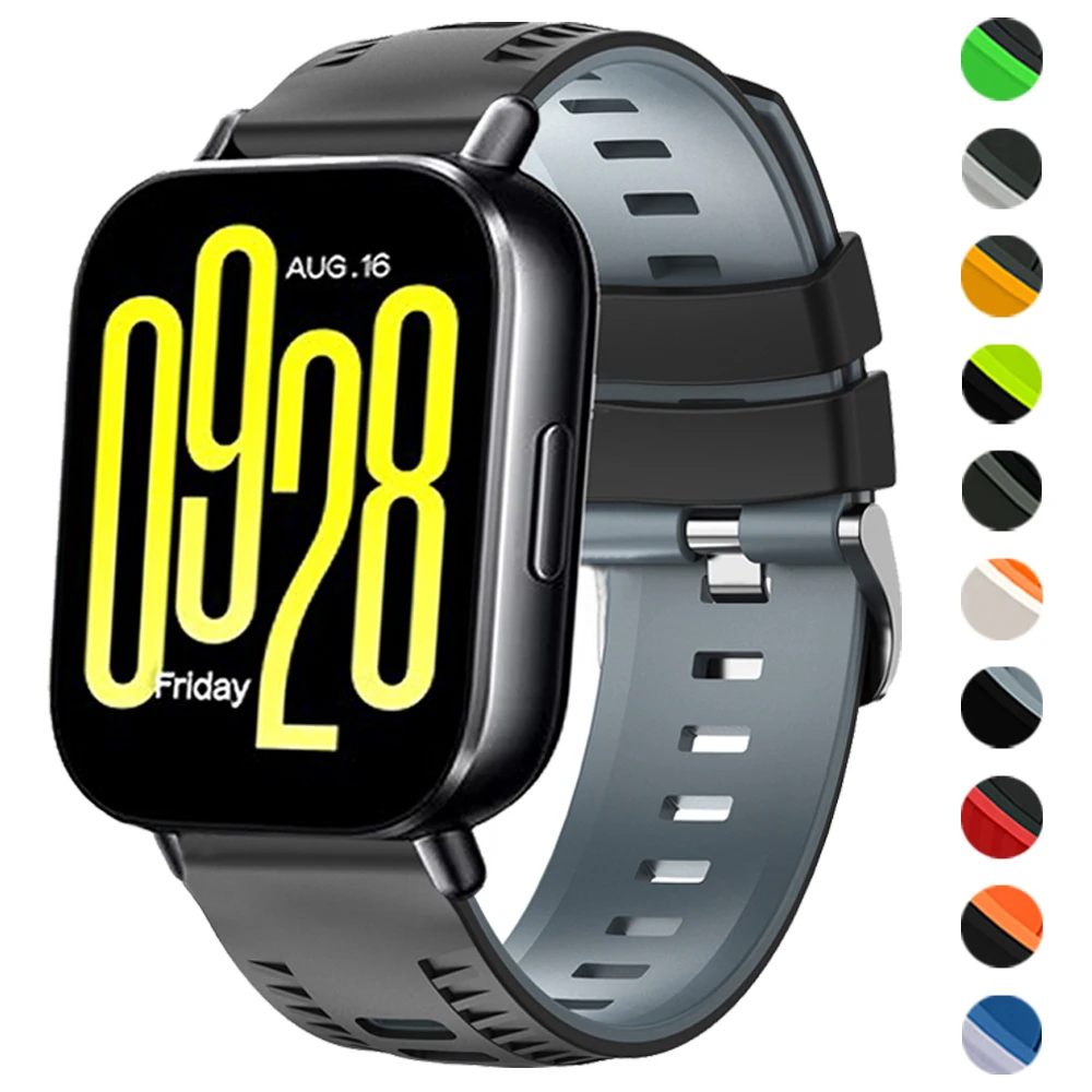 22Mm Silicone Strap… - image