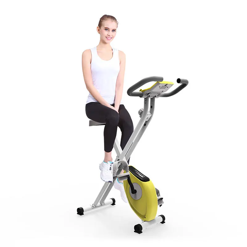 Wholesale Indoor Training Foldable Steel Spinning Bikes, Equipped with Magnetic Control & Silent Operation