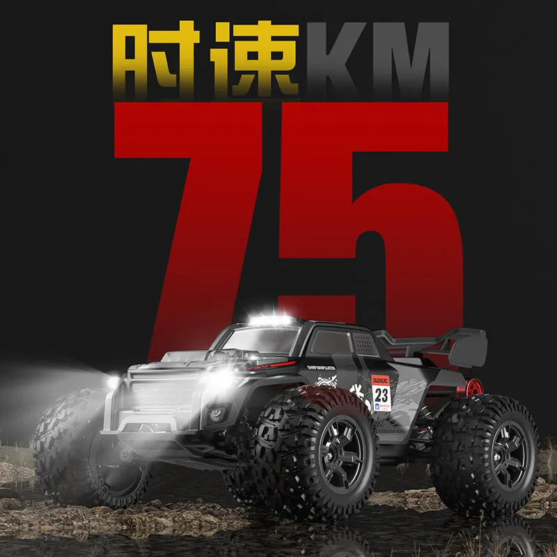 

Радиоуправляемая машина 14303 с бесщеточным двигателем, полноприводный внедорожный гоночный грузовик, высокая скорость 75 км/ч, для дрифта и преодоления препятствий, для взрослых любителей.