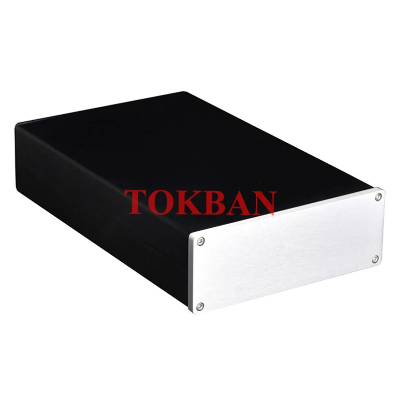 Tokban Audio 1907 194*70*311mm Aluminum Power Amplifier Chassis Enclosure DIy HIFI Preamplifier Headphone Amplifier Case Shell