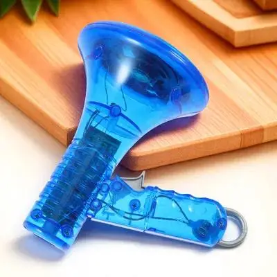 Handheld Voice Changer Speaker Funny Colorful Plastic Trumpet Plaything for Kids Stage Performance Props Loudspeaker Sounding