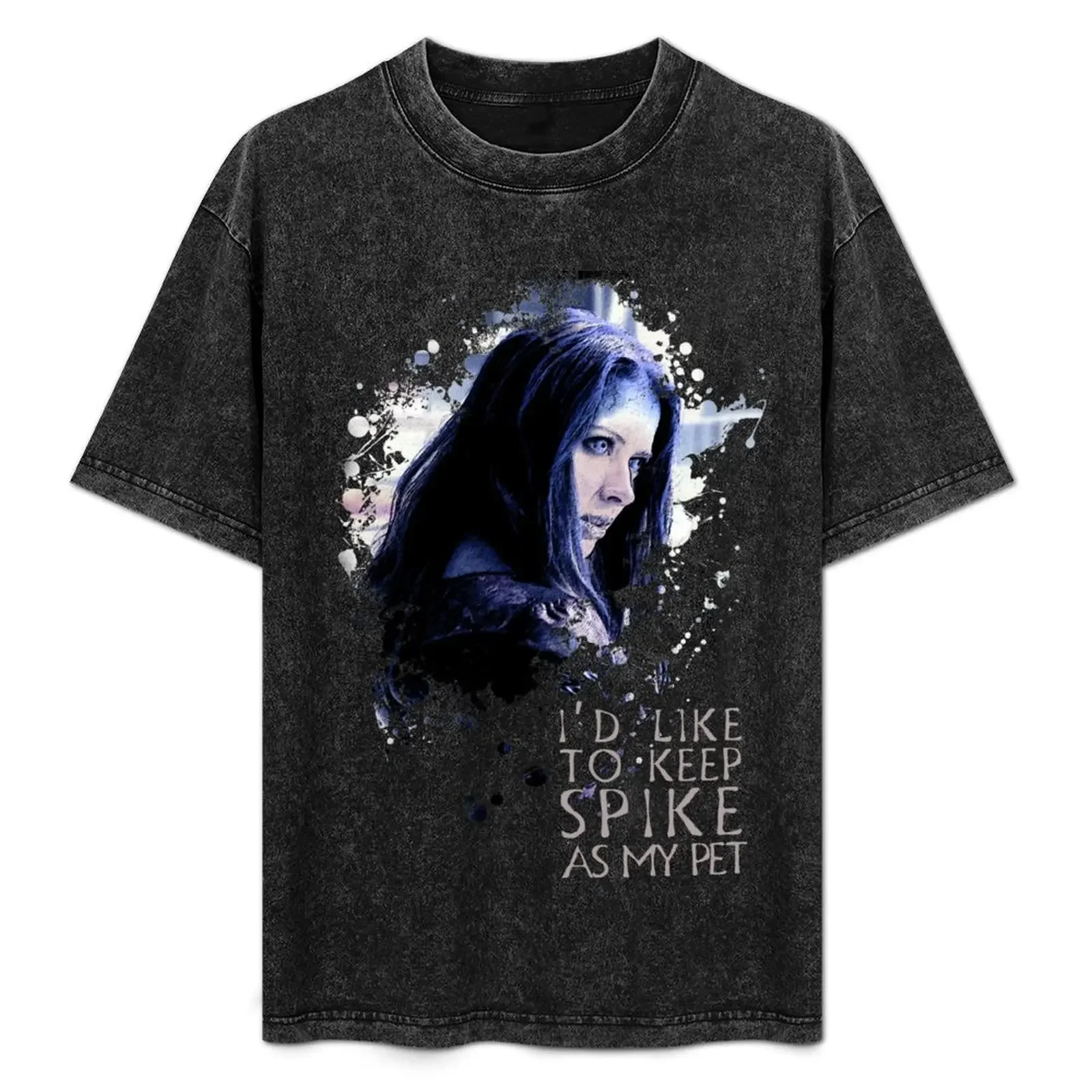 

Illyria - I'd Like To Keep Spike As My Pet T-Shirt Breathable Mesh Panel T-Shirt