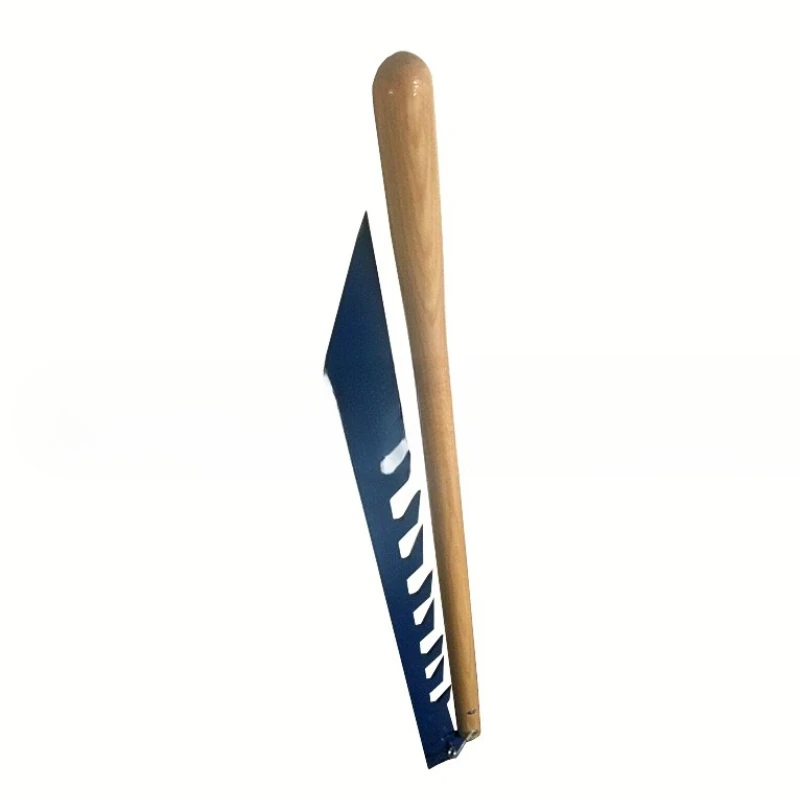 

42-Inch Wooden Handle High Wear-resistant Lightweight Foldable Ice Saw Winter Fishing Tool Assistant Ice Chisel