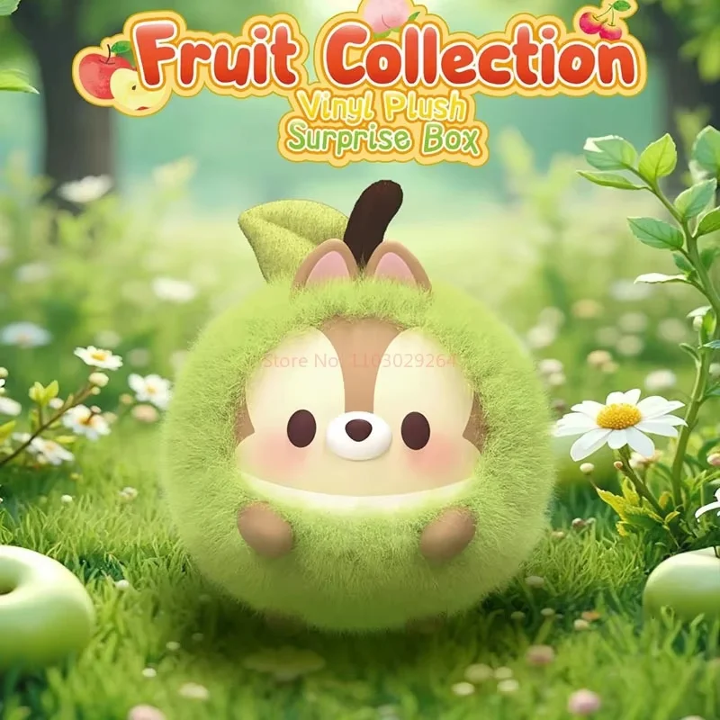 New Miniso Disney Ufufy Fruit Collection Vinyl Plush Blind Box - Trendy Surprise Toy Gift Sfor Girls Garage Kit Pendant Ornament