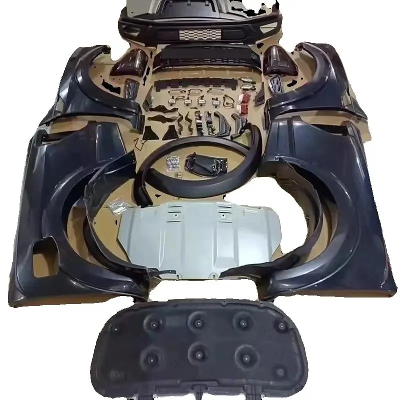 

Body kit Surround For Ford Ranger T6 T7 T8 12-22 Modified Wide-body Light Grille Front Bumper Fender Eyebrow