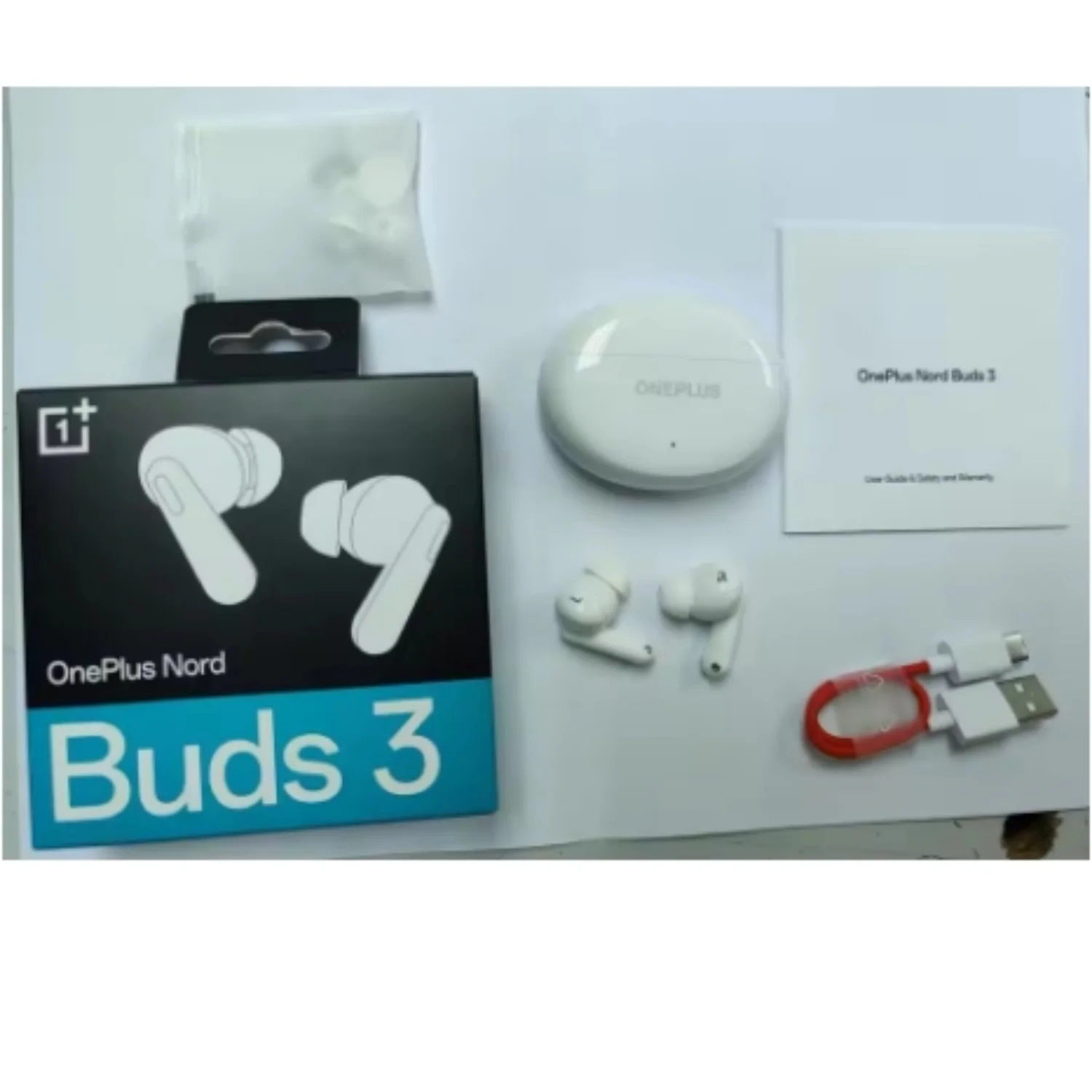 Global Version OnePlus Nord Buds 3 Bluetooth Earphone 43h Battery Life 32dB Active Noise Canceling BassWave 2.0 Google Fast Pair