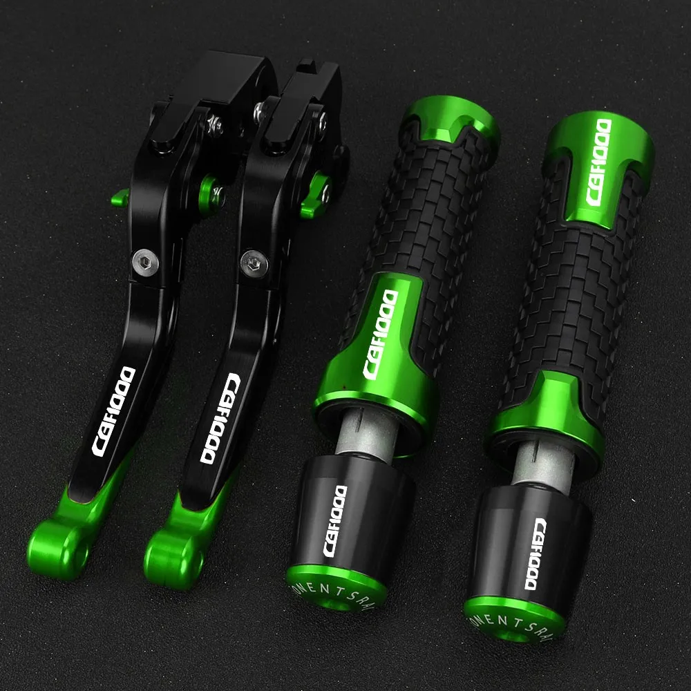 For HONDA CBF1000 CBF 1000 CBF 1000 2010 2012 2013 Motorcycle Aluminum Adjustable Brake Clutch Levers Handlebar Hand Grips Ends