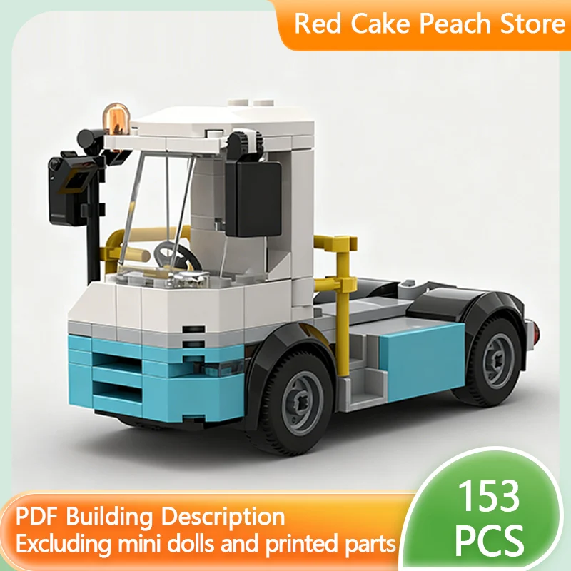 

Speed Racing Car Model MOC Building Bricks Electric Terminal Tractor Modular Technology Children Holiday Gifts Assemble Toy Suit