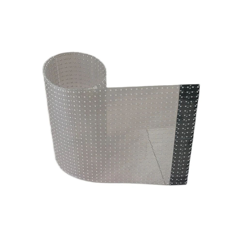 شاشة عرض LED بالألوان الكاملة P4، طبقة LED مرنة مع شفافة عالية