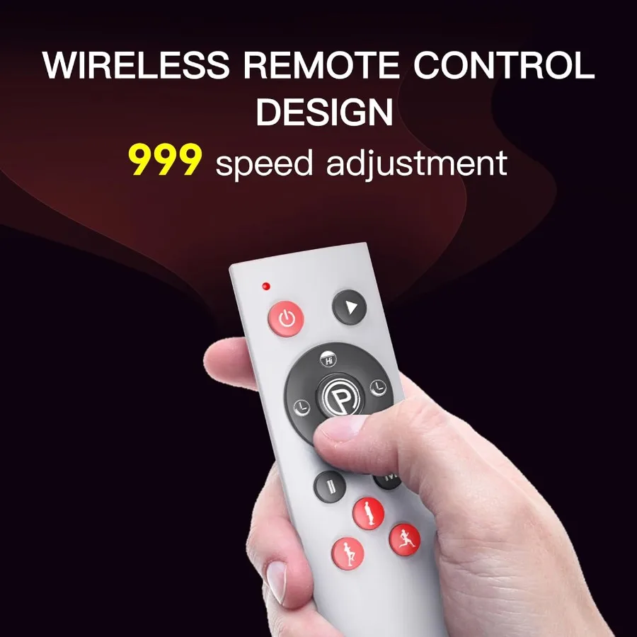 آلة تمرين لوحة الاهتزاز مع جهاز تحكم عن بعد لتمرين الجسم بالكامل في المنزل 200 إعدادات سرعة قابلة للتعديل لدعم Wei #5