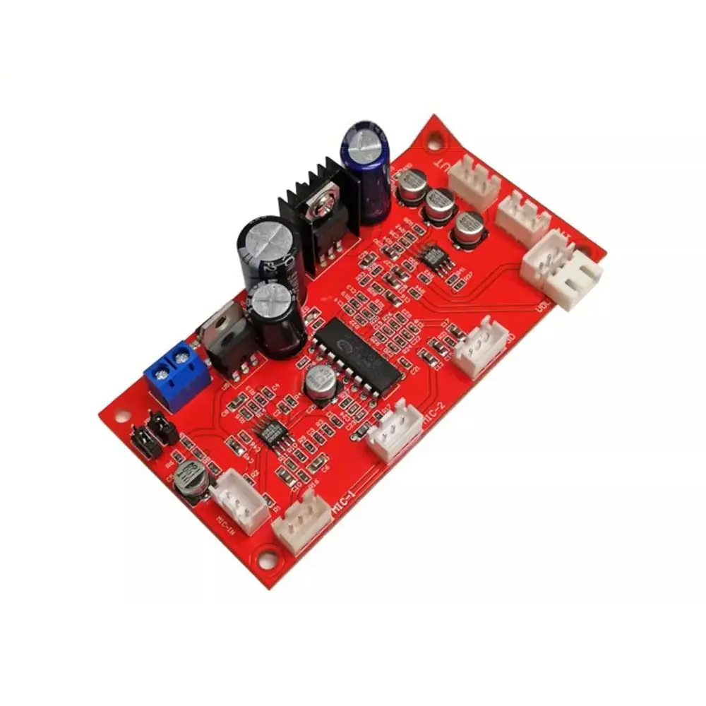 Pre-amplification Effect CD2399 Karaoke Board Fixed/Separate AC/DC Power Supply Reverb Board Treble Midrange Bass HiFi Stereo