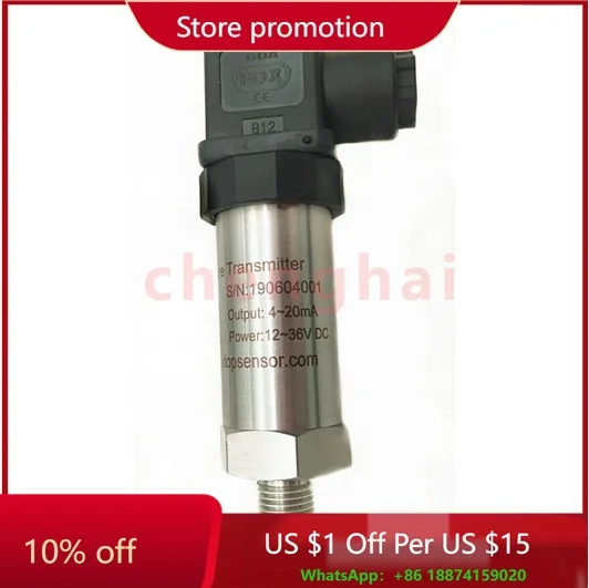 

Silicon 300 Bar Liquid Pressure Sensor Gas Pressure Transmitter