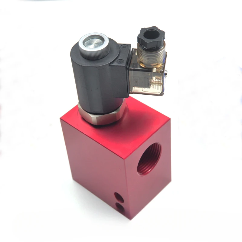 Cartridge hydraulic solenoid valve Pressure relief two position two Normally open and close check DHF/SV/LSV08 10 12 16