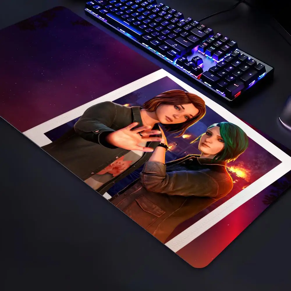 

Коврик для мыши Life Is Strange, несколько размеров, большие квадратные коврики для компьютера, офиса, игрового стола, резиновые противоскользящие коврики для мыши