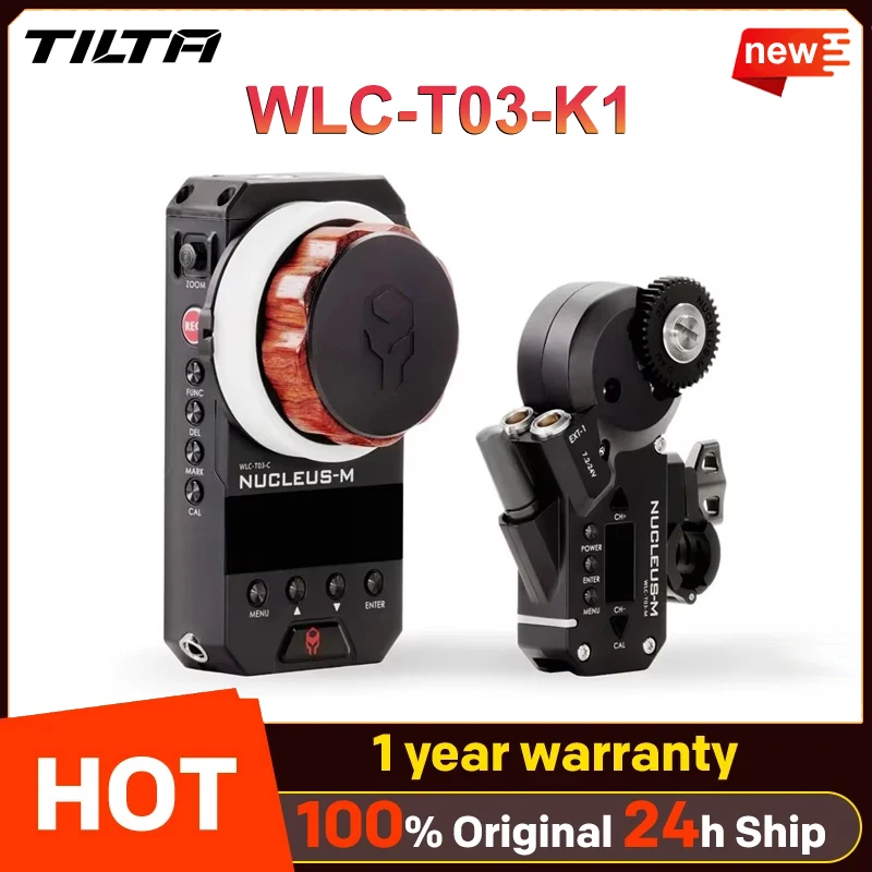 TILTA WLC-T03-K1 Nucleus-M Wireless Follow Focus Lens Zoom Control Fiz Hand Unit Motor 350M transmission for Aerial photo