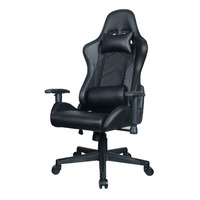 Black Gaming Chair Most Popular Good Price Racing Computer PC 180 Degrees Stainless Steel Contemporary Executive Chair 2 Years