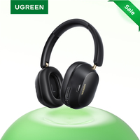 UGREEN Choice Max5c Wireless Bluetooth Headphones 43dB Active Noise Cancellation Hi-Res LDAC 75H Spatial Audio Earbuds Headset