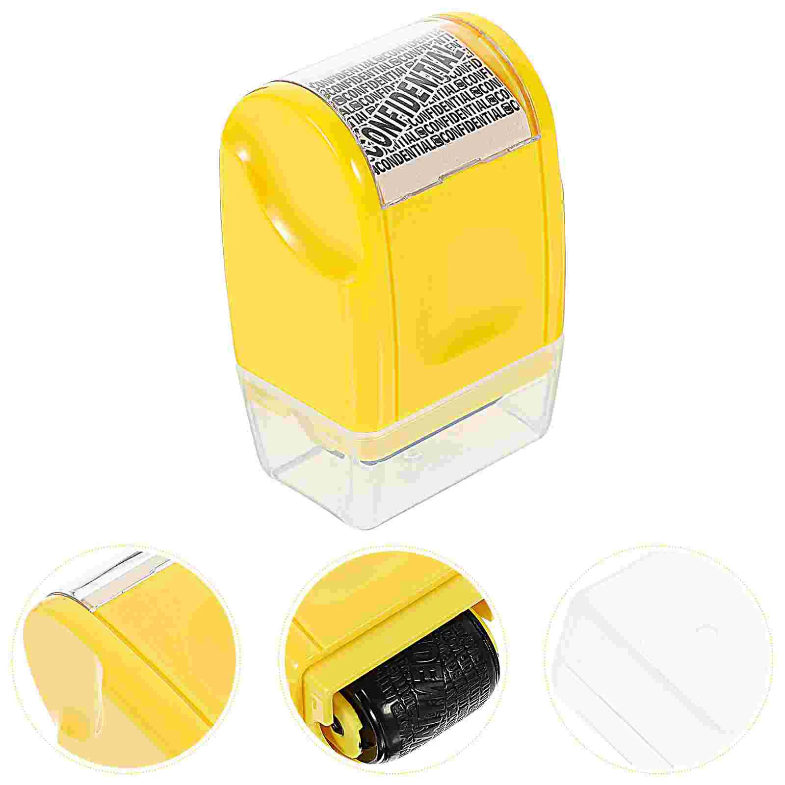 

Express Applicator Privacy Accessory Rollers Convenient ID Stamp Postage Stamps Portable Documents Confidential Multi-function