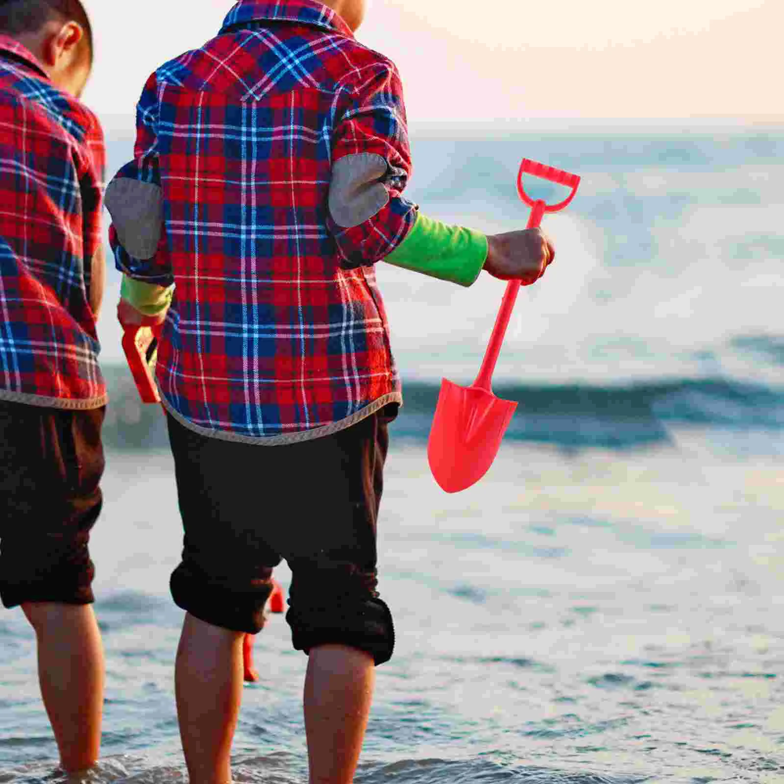 Jugar con la nieve Mini juguetes palas para niños excavación de arena playa de plástico para exteriores