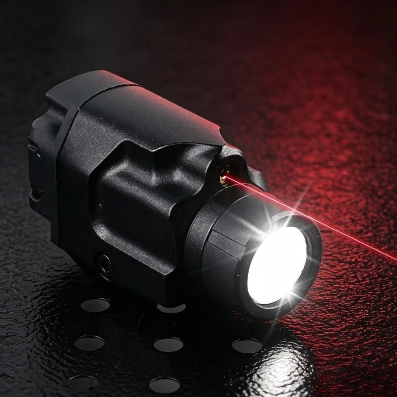 Premium‑Shell Chip‑Resist Metal Strobe Flashlight, Tunable Bright Level for General 20MM Rail