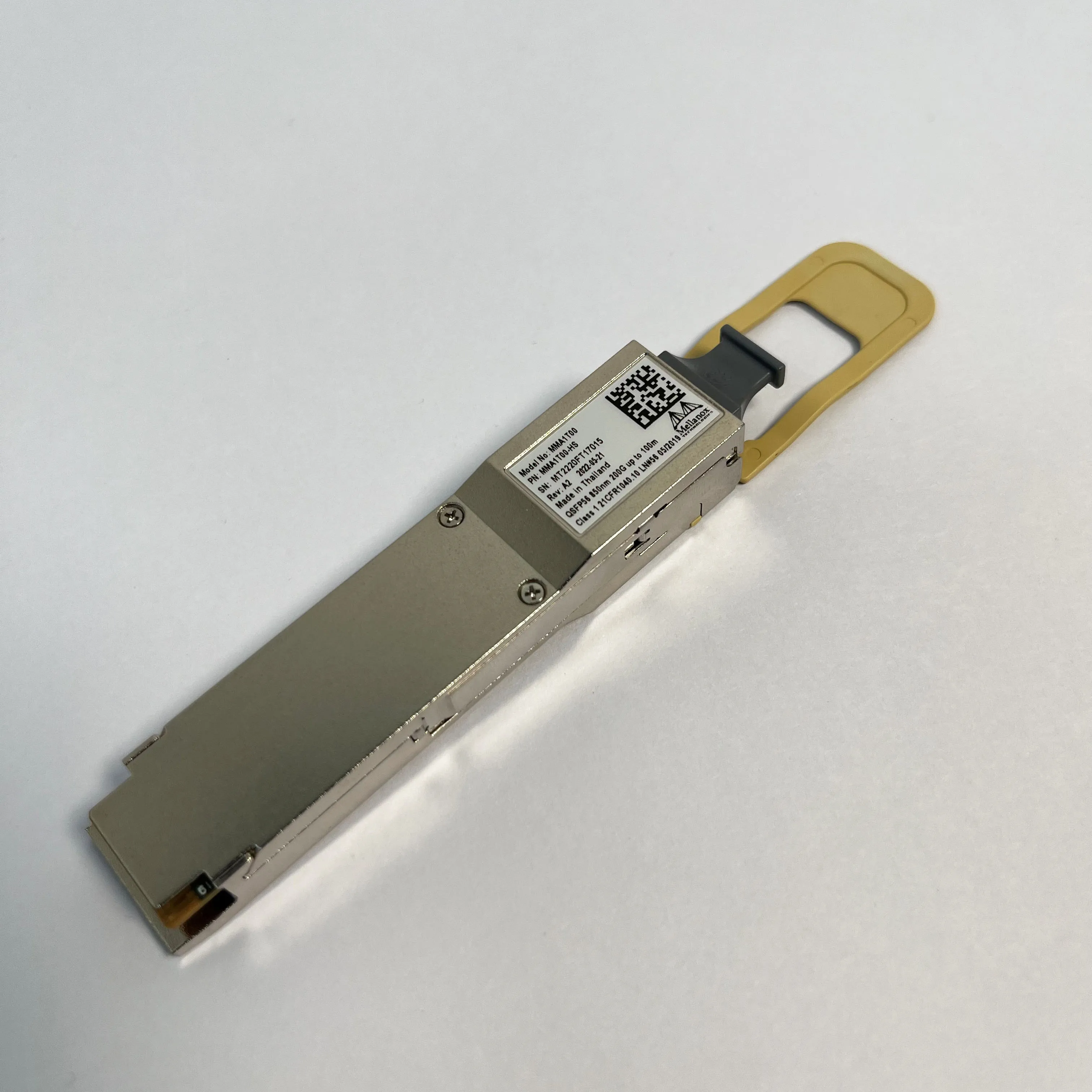 MMA1T00-HS Оригинальный оптический трансивер Mellanox NVIDIA 200G QSFP56 850 нм Infiniband