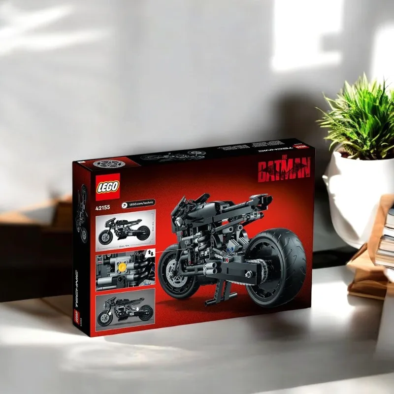 42155 LEGO  Batman Motorcycle Mechanical Model Boy and Child Puzzle Assembly Building Blocks Toy