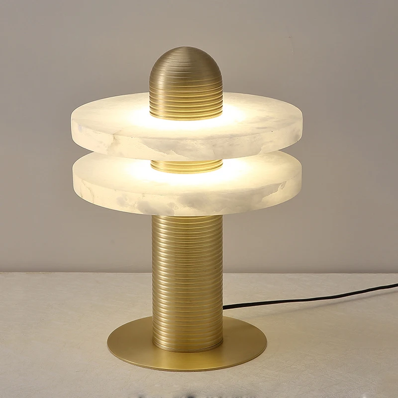 Modern Bedside Table Lamp Villa Living Room Decorative Lamp Designer Indoor Decorative Lantern  Desk Lighting