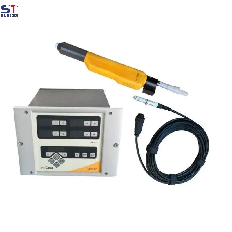 

Suntool Electrostatic Powder Coating Control Box and opti 2 Spray Gun Flex-F Powder Coating Control Unit with GA02 Auto Gun