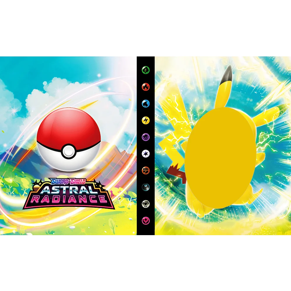 240-teiliges Pokémon-Kartenalbum, Charizard-Ordner, Sammelmappe, Display-Halter, Aufbewahrungsalbum, Geschenkbuch, Spielkartensammlung, Kartenhüllen, Schutzhüllen