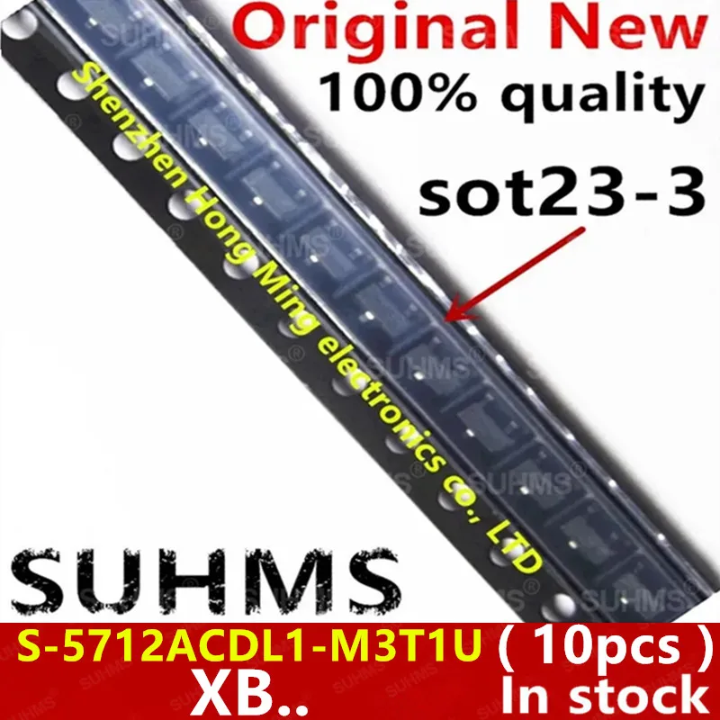 (10ชิ้น) 100% S-5712ACDL1-M3T1U ใหม่ S-5712ACDL1ชิปเซ็ต SOT23-3 xbbu XB ..