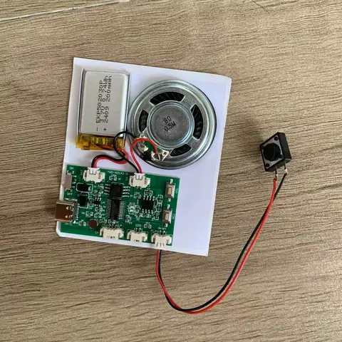 Programmable 8M 16M 32M USB Recordable Birthday Card Music Voice Module Chip for DIY Voice Audio toy Greeting Card