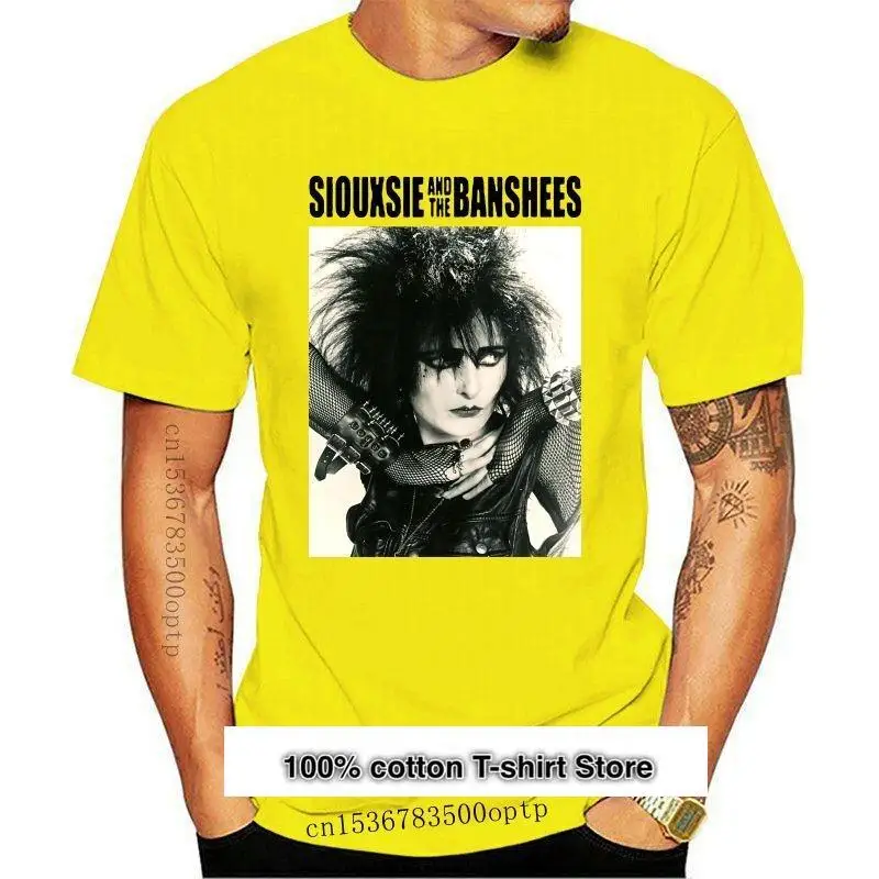SIOUXSIE AND THE BANSHEES-Camiseta gotica ROCK للجنسين، ropa de algodón EN1، Tops de manga corta، 2021 #1
