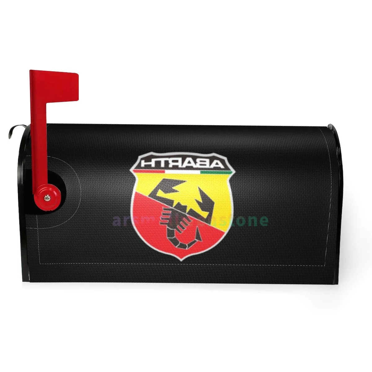 Nyanhif Personalized Abarth Automobile Logo Mailbox Cover Wrap Standard Size Welcome Home Garden Outdoor Decoration Post Letter