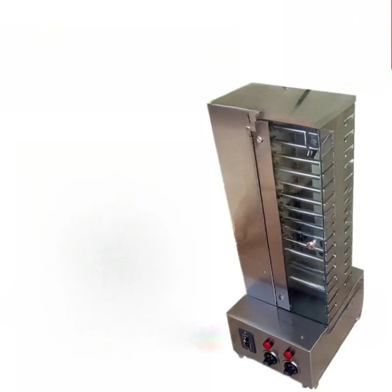 

No barbecue machine, automatic flip, no skewer machine, commercial electric heating barbecue grill size skewers can be used
