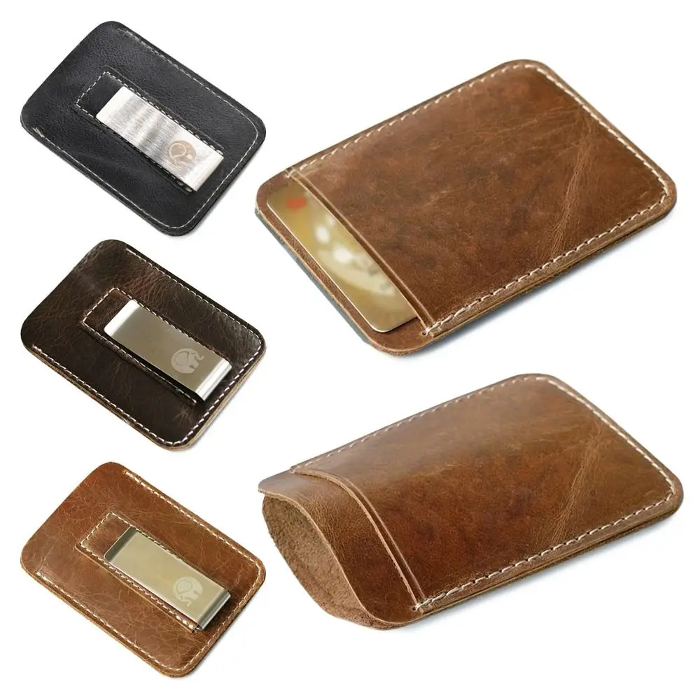 portafoglio clip porta tessere e banconote