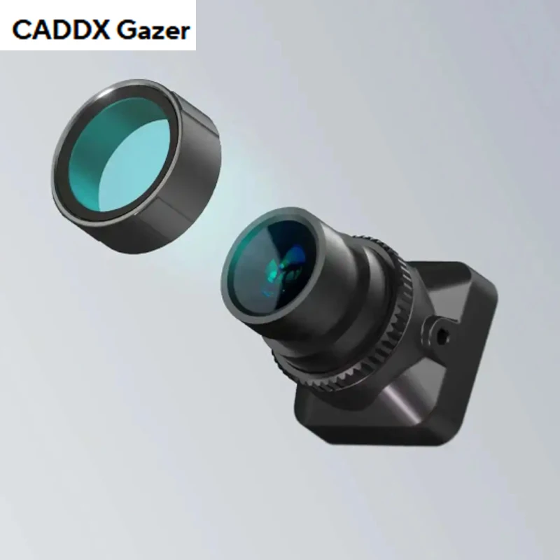 CADDX Gazer Full Color Simulated FPV Camera, Low Light Night Vision Full-Color, AI Image Quality Enhancement