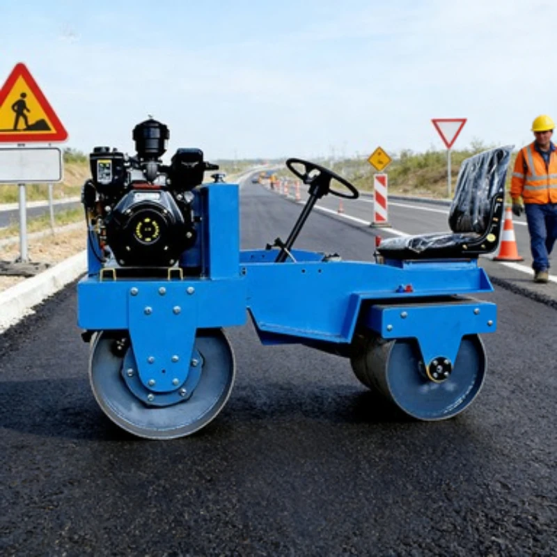 

3 Ton Small Road Roller Ride On Vibratory Compactor For Heavy Duty Soil Compaction Asphalt Pavement Construction