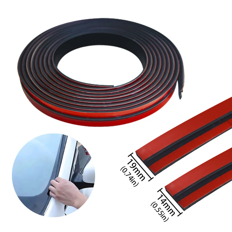 Rubber Car Window Seals Edge Sealing Strips Auto Roof Windshield Sealant Protector Seal Strips Sound Insulation Tape