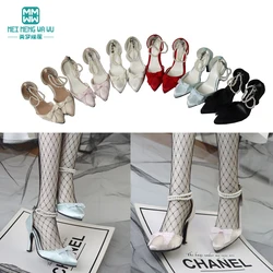 Toys BJD Doll Shoes fit 58-60cm BJD DD SD Ball Joint Doll Fashion Pearl chain pointed scalp shoes