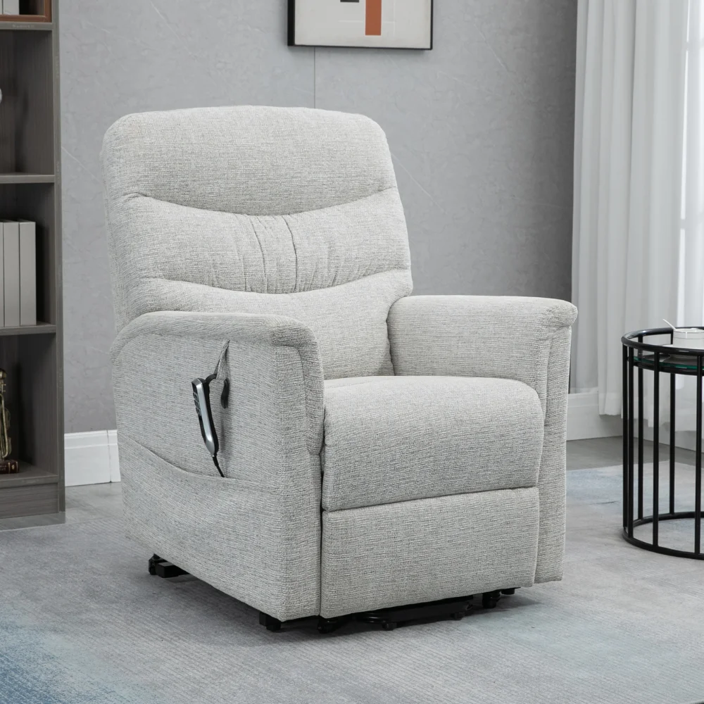 

Luxury Armchair Furniture Cinema Seat Microfiber Fabric Massage Electric Lift Chair Recliner