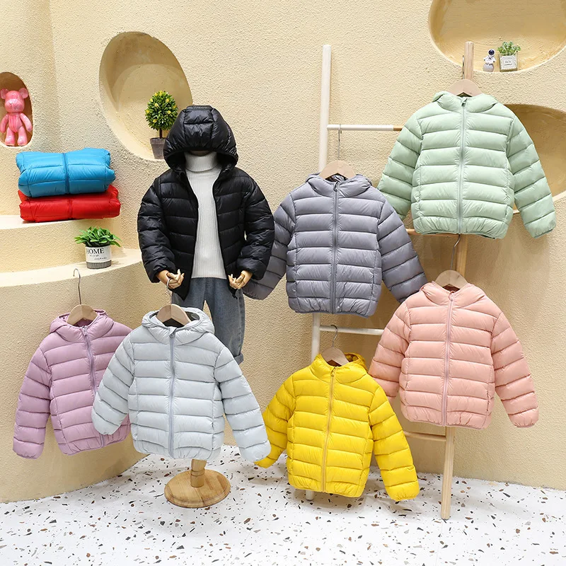 

Outerwear Down Jacket Coat Thick Fashion Cute New Winter Warm Children Lightweight Boys Babies Stylish Child Girls Medium Large