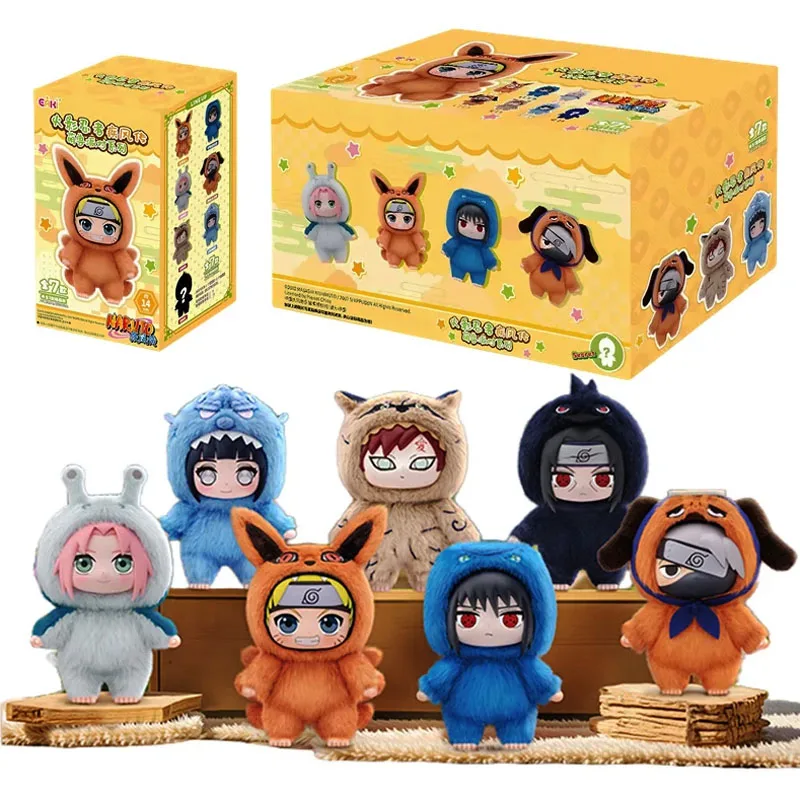 

EAKI Naruto слепая коробка Shippuden Party Series Узумаки мягкая плюшевая фигурка сумка кулон орнамент кукла коллекция игрушек подарок на день рождения