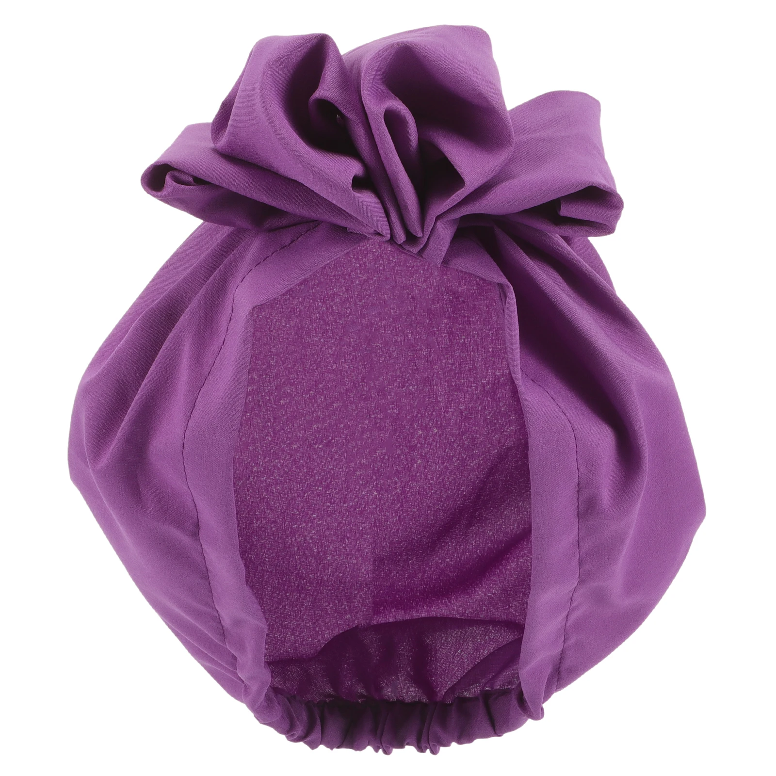 

Retro Pleated Turban Cap Women Elastic Bonnet Hat Lightweight Comfortable Wear Match Styles Birthday Masquerade Dating