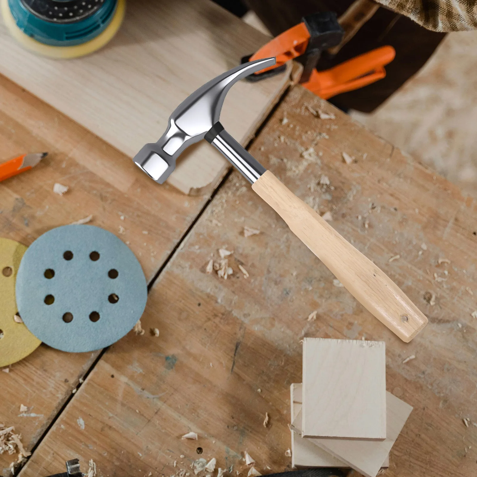 

Wooden Handle Replacement Khaki for Hammer Axe Shockproof Grip Tool Handle Durable Woodworking Use Hammer Hardware Tool